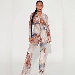 Mesh two piece set L